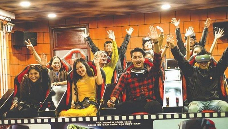 Chìm vào thế giới ảo với rạp chiếu phim 9D - 12D.